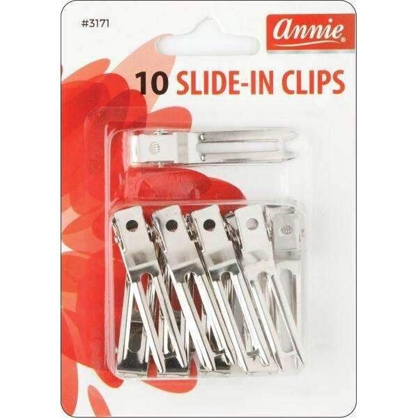 ANNIE 10PC SLIDE-IN CLIPS