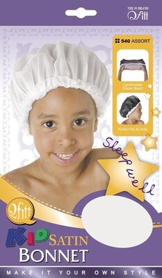Kid Satin Bonnet Assorted