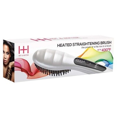 Hot &amp; Hotter Heated Straightening Brush
