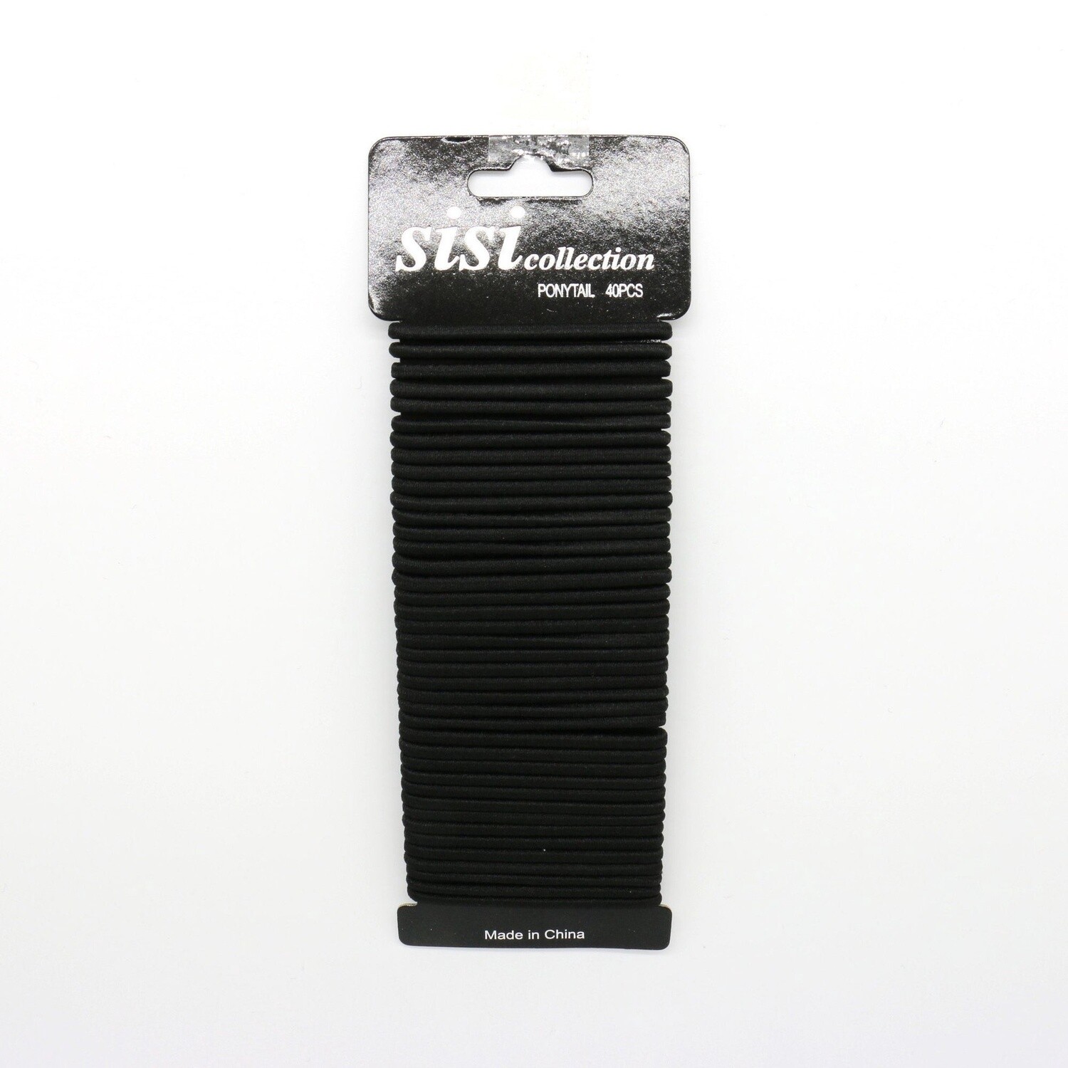 BLACK ELASTIC HEADBANDS