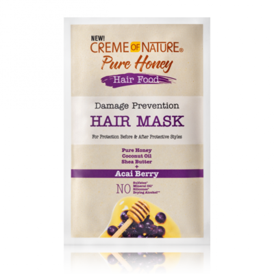 CREME OF NATURE PURE HONEY FOOD ACAI MASK 1.7OZ