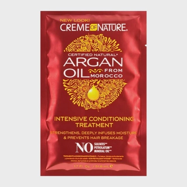 CREME OF NATURE ARGAN INTENSIVE CONDITIONING TREATMENT PACKET 1.75 OZ