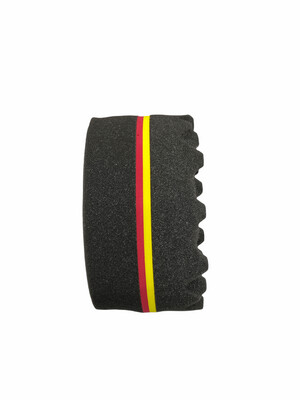 Large Two Side Spiky Twist Hair Brush Sponge With Small Hole