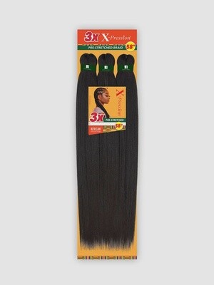 SB 3X X-PRESSION PRE-STRETCHED BRAID 58&quot;