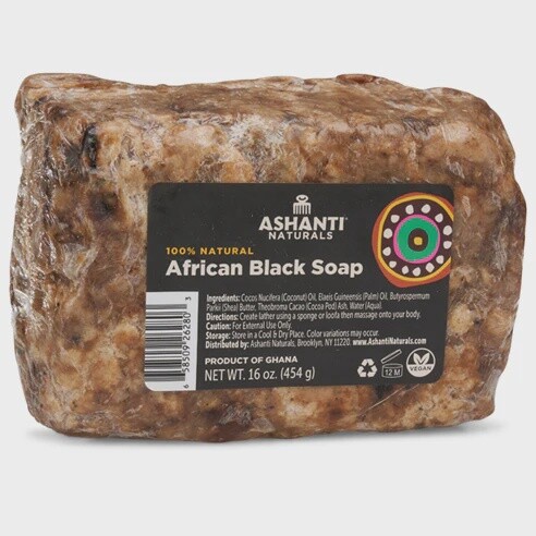ASHANTI 100% BLK SOAP BAR ARG4Z