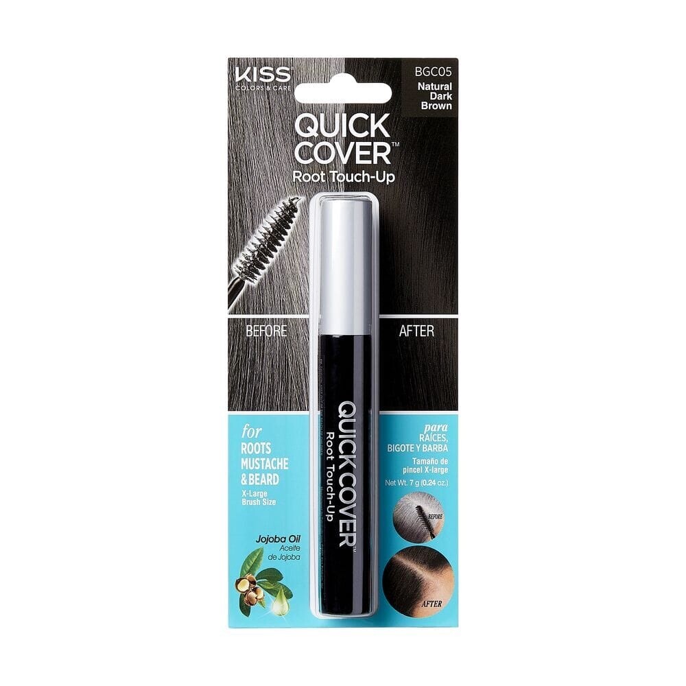 KISS QUICK COVER BRUSH, Color: BLACK