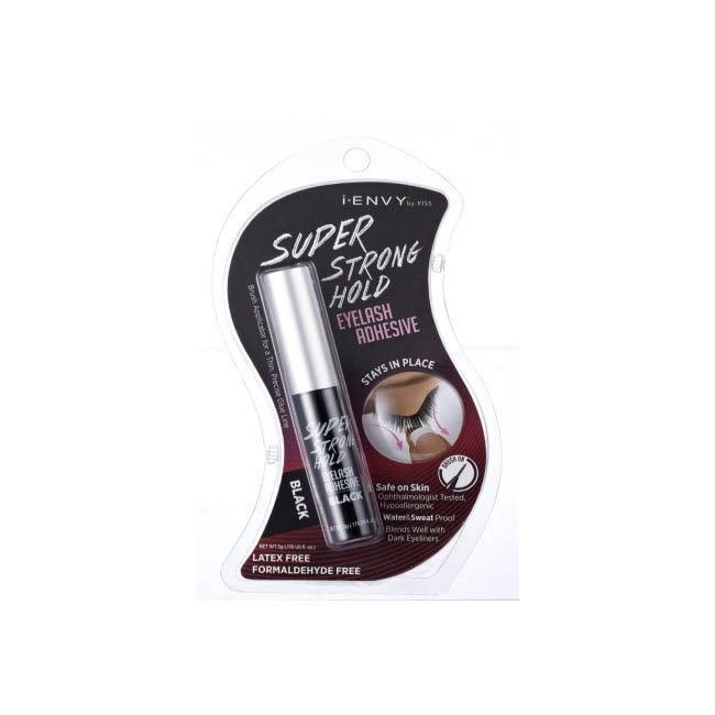 KISS SUPER STRONG HOLD EYELASH ADHESIVE, Color: BLACK