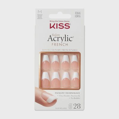 KSA KISS SALON ACRYLIC FRENCH NAILS