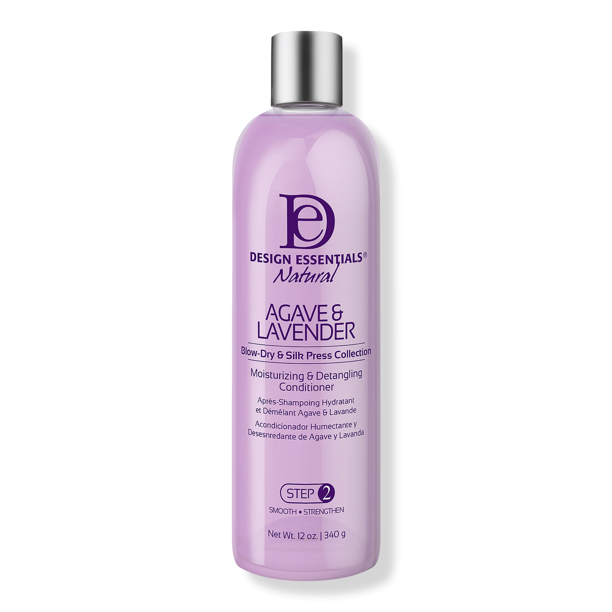 DESIGN ESSENTIALS AGAVE &amp; LAVENDER MOISTURIZING &amp; DETANGLING CONDITIONER 12OZ
