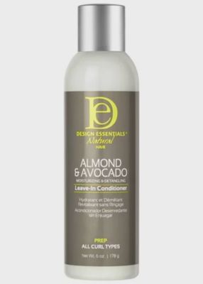 DESIGN ESSENTIALS NATURAL ALMOND &amp; AVOCADO MOISTURIZING &amp; DETANGLING CONDITIONER 6OZ