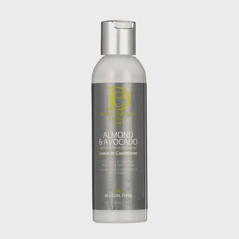 DESIGN ESSENTIALS NATURAL ALMOND &amp; DETANGLING LEAVE-IN CONDITIONER, Size: 6OZ