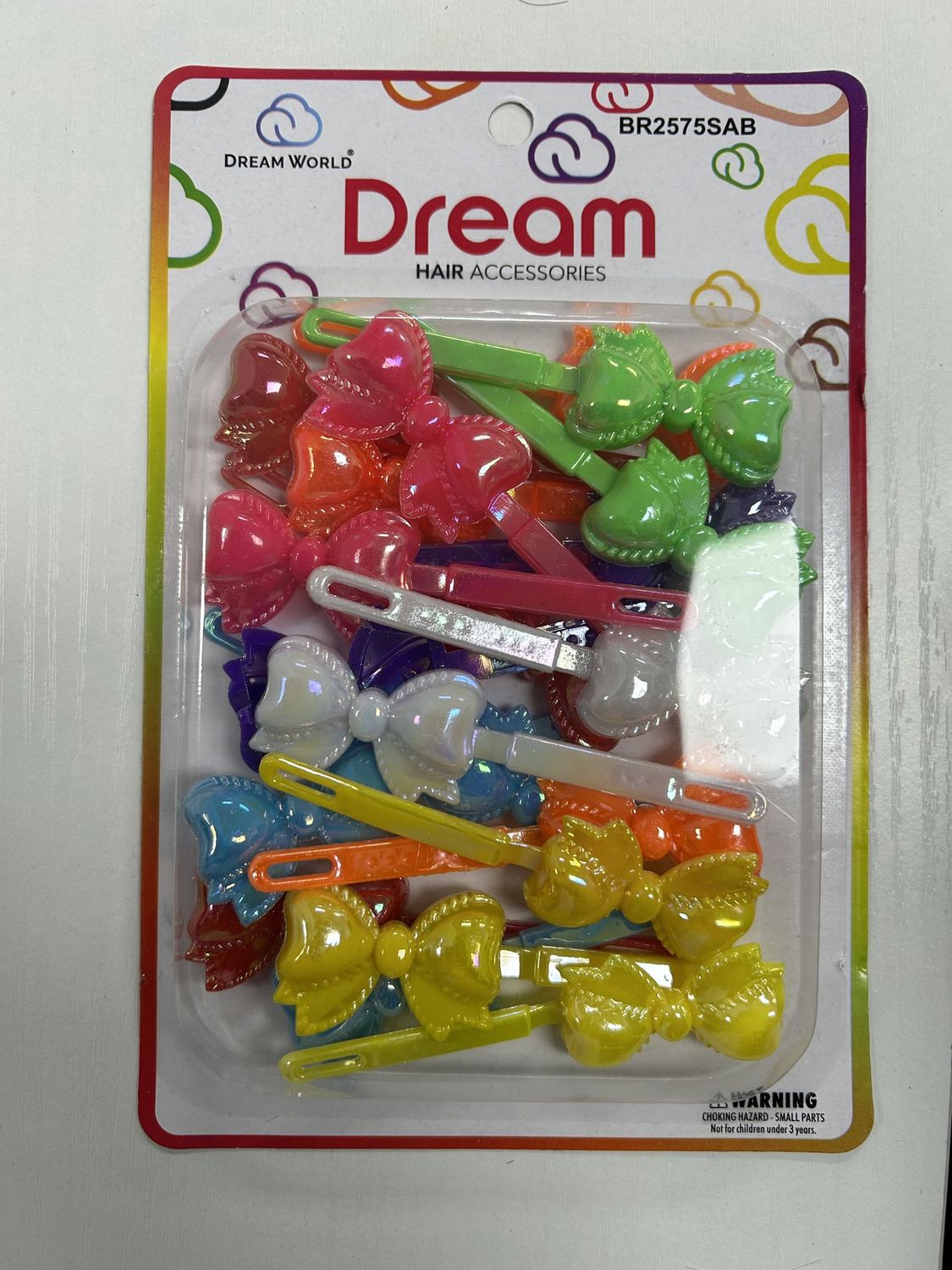 CHLOE BARRETTE#75 RIBBON ASSORTED