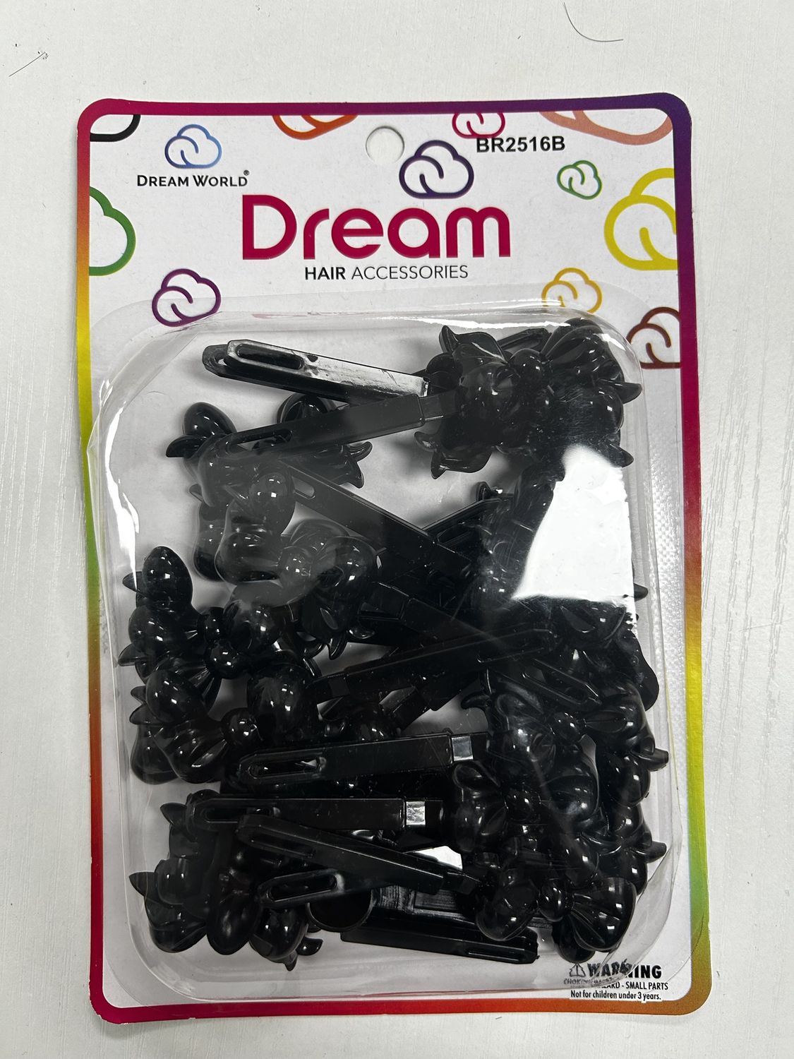 CHLOE BARRETTE#16 CHUBBY RIBBON [BLACK]