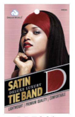 DREAM WOMEN-SATIN TIE BAND ASSORTED