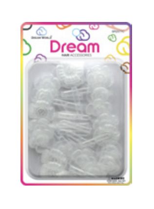 DREAM BARRETTE #77 FLOWER [CLEAR]