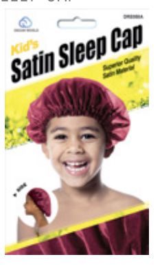 DREAM KID-SLEEP CAP SATIN