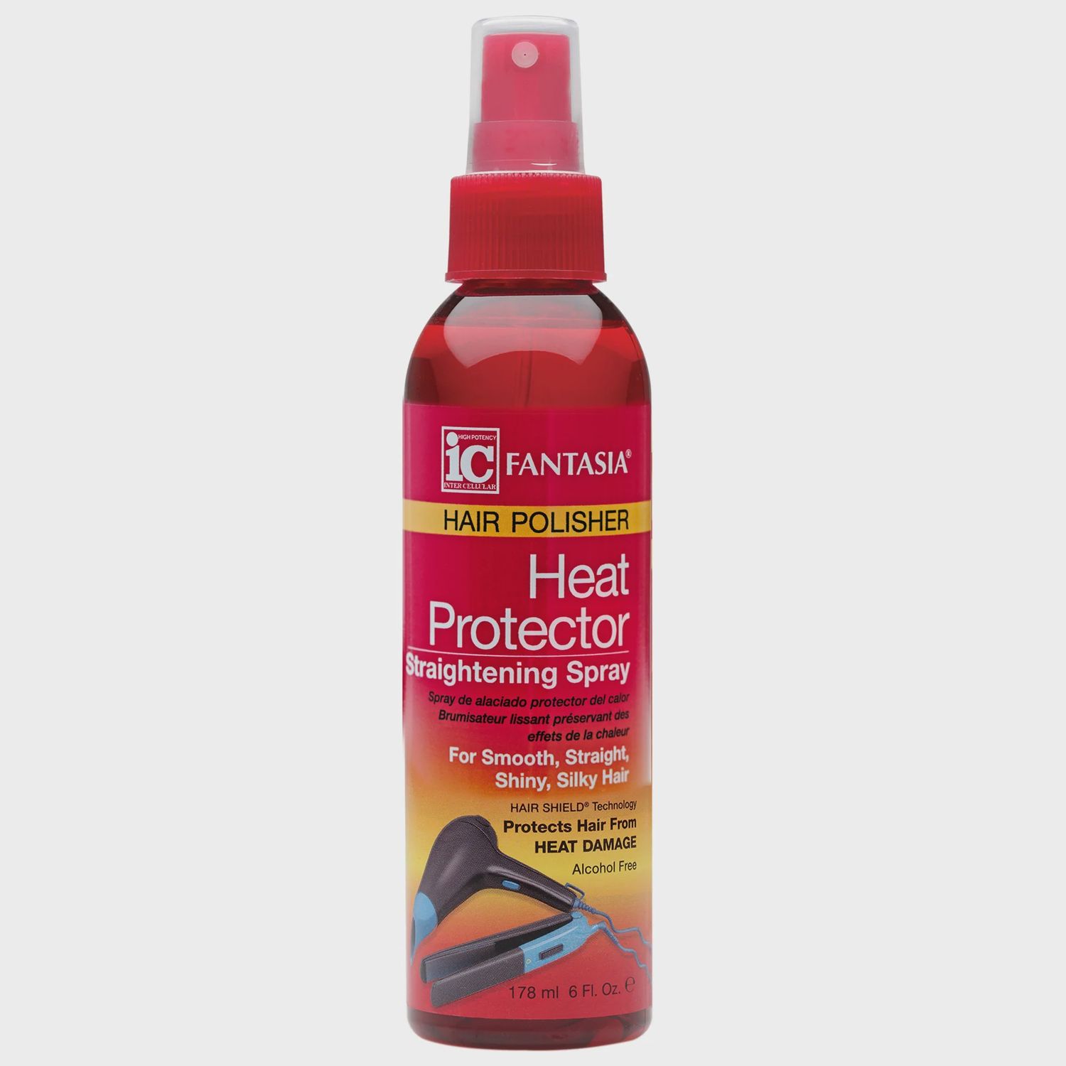 IC FANTASIA HEAT POLISHER HEAT PRO SPRAY, Size: 6OZ