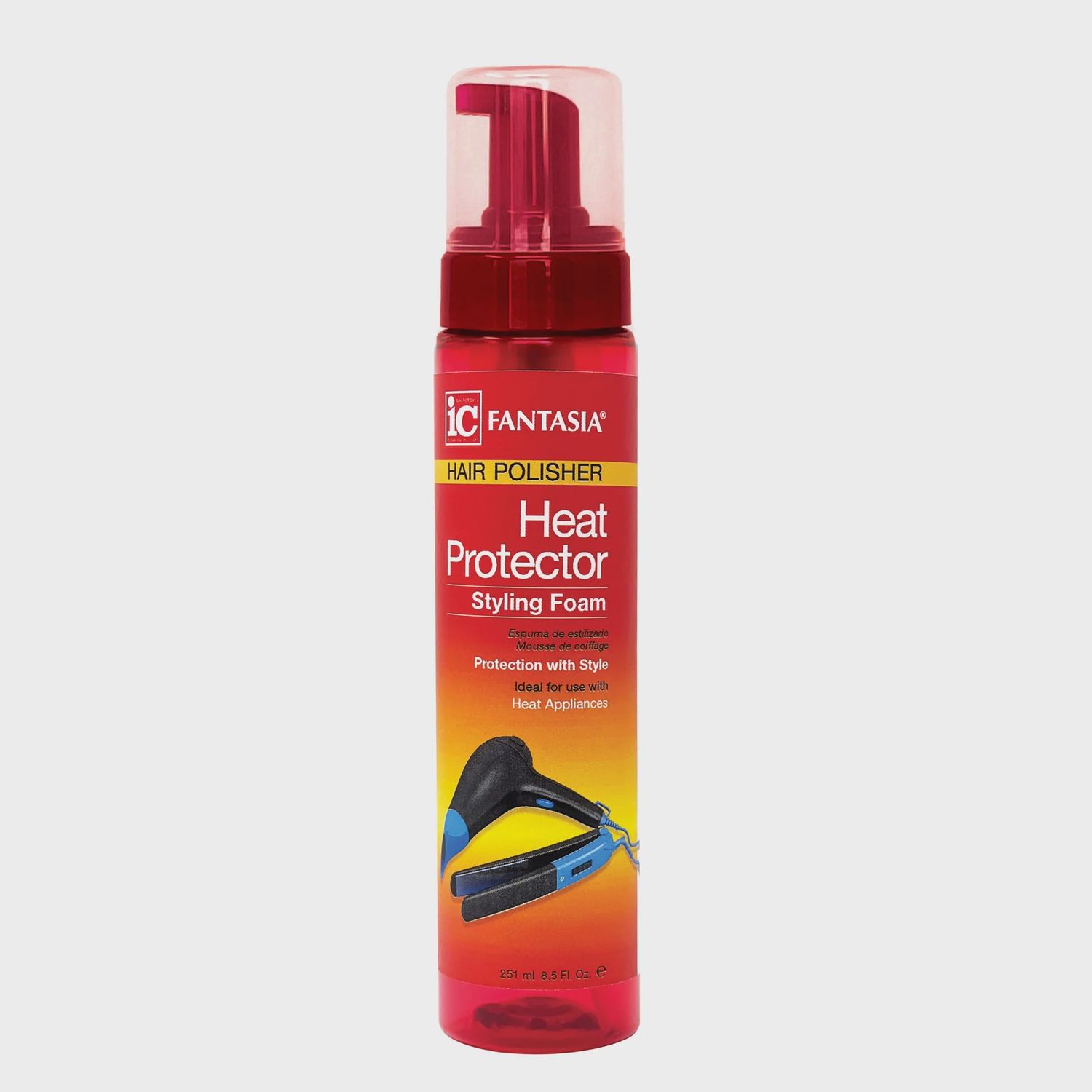 IC  HEAT PROTECTOR STYLING FOAM