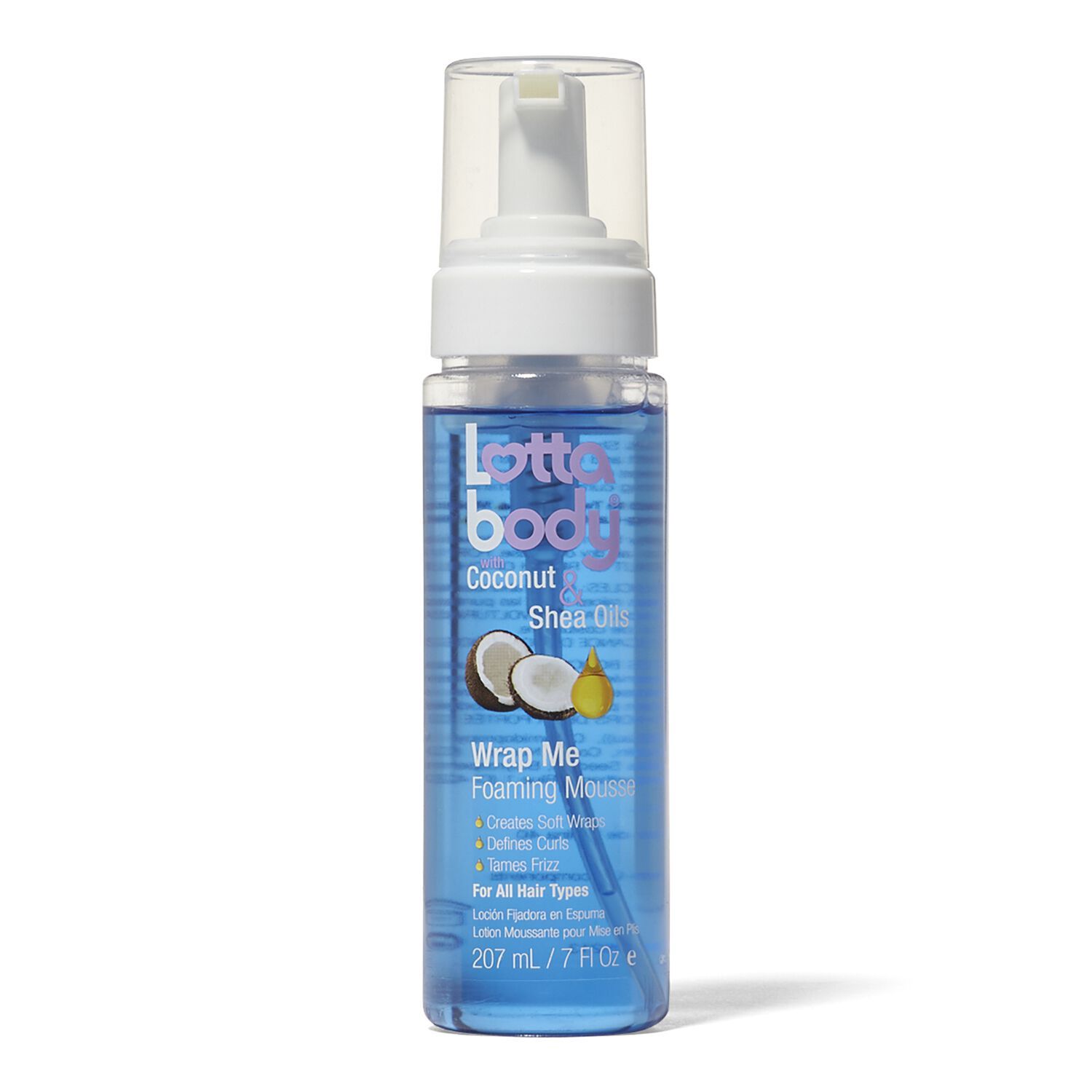 LOTTA BODY COCONUT &amp; SHEA WRAP ME FOAMING MOUSSE 7 OZ
