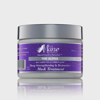 MANE CHOICE ALPHA Green TEA &amp; CARROT DEEP STRENGTHENINGMASK