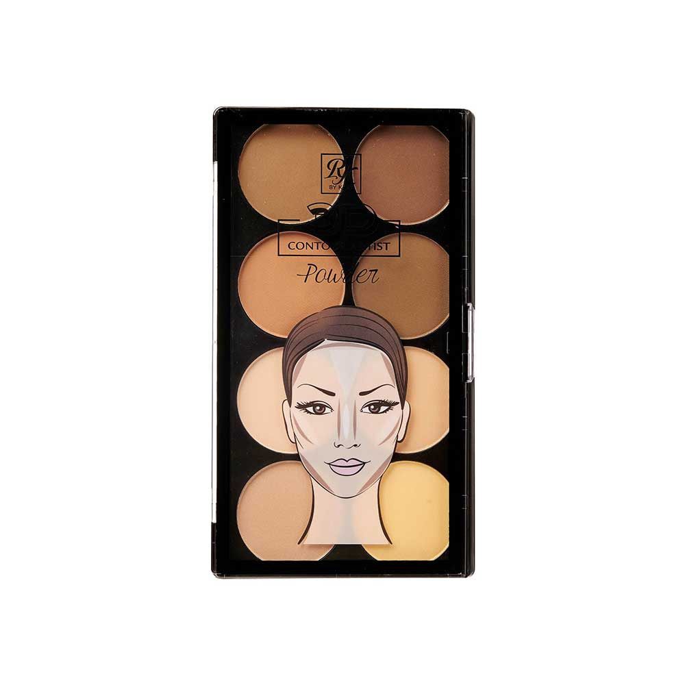 RK 3D CONTOUR POWDER, Color: LIGHT MEDIUM