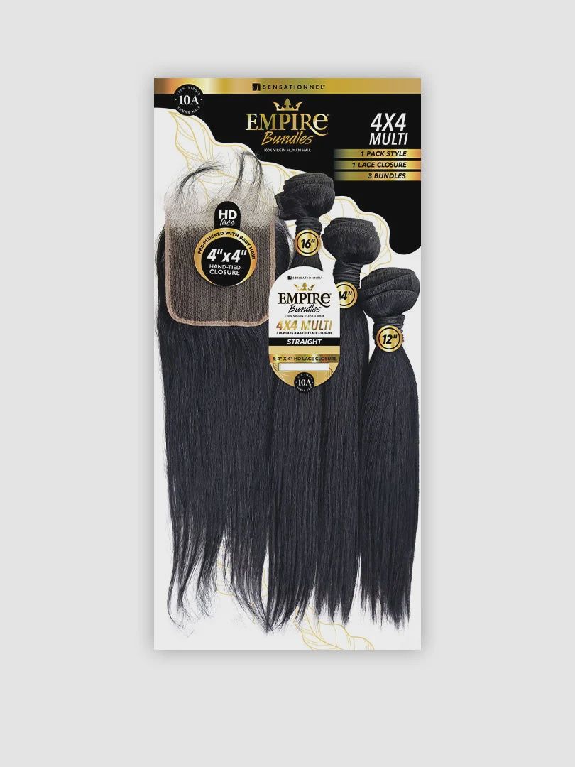 HH STRAIGHT 18,20,22-(EMPIRE BUNDLES 4X4 MULTI PACK)