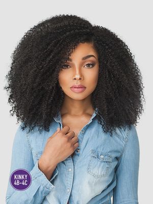 LACE FRONT WIG &quot;THE GAME CHANGER&quot; CURLS KINKS
