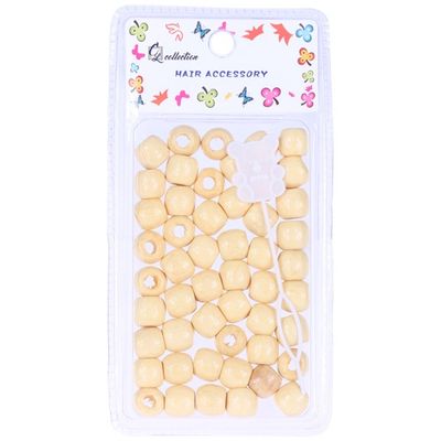 WOOD BEAD HAIR ACCESSORIES
