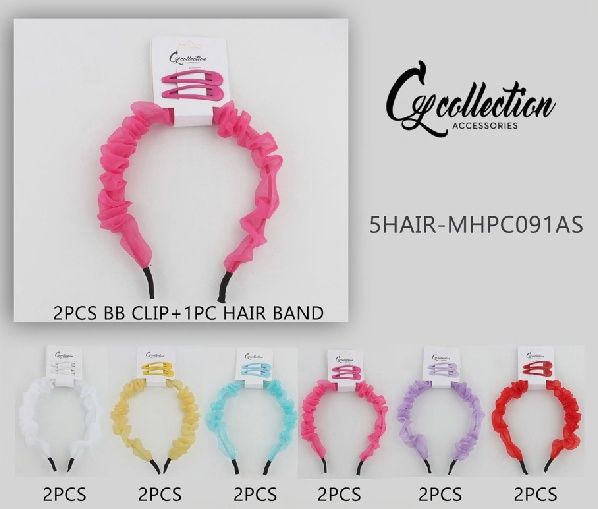 CATENA HAIR - BB CLIP &amp; HAIR BAND ASST