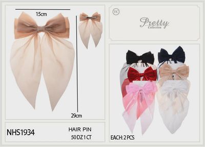 FASHION LONG STRAND HAIRBOWS