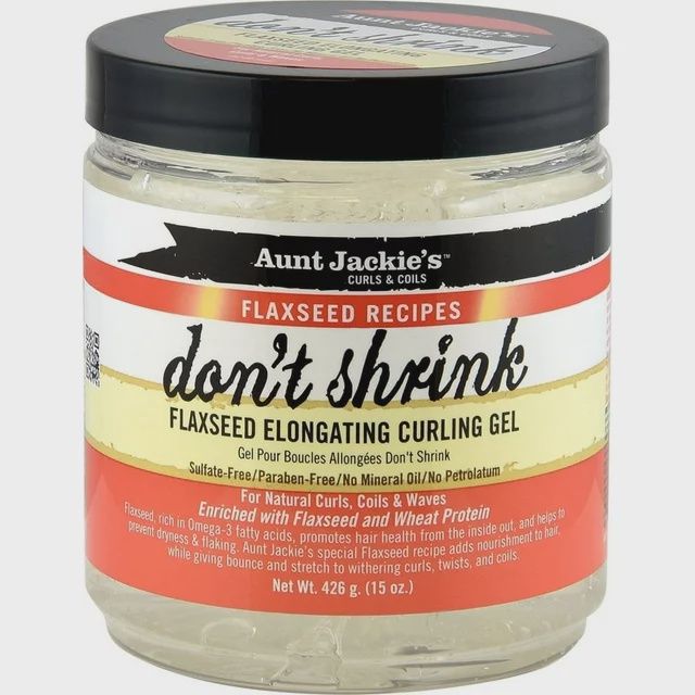 AUNT JACKIE&#39;S FLAX DONT SHRINK GEL 15OZ