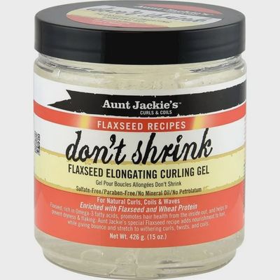 AUNT JACKIE&#39;S FLAX DONT SHRINK GEL 15OZ