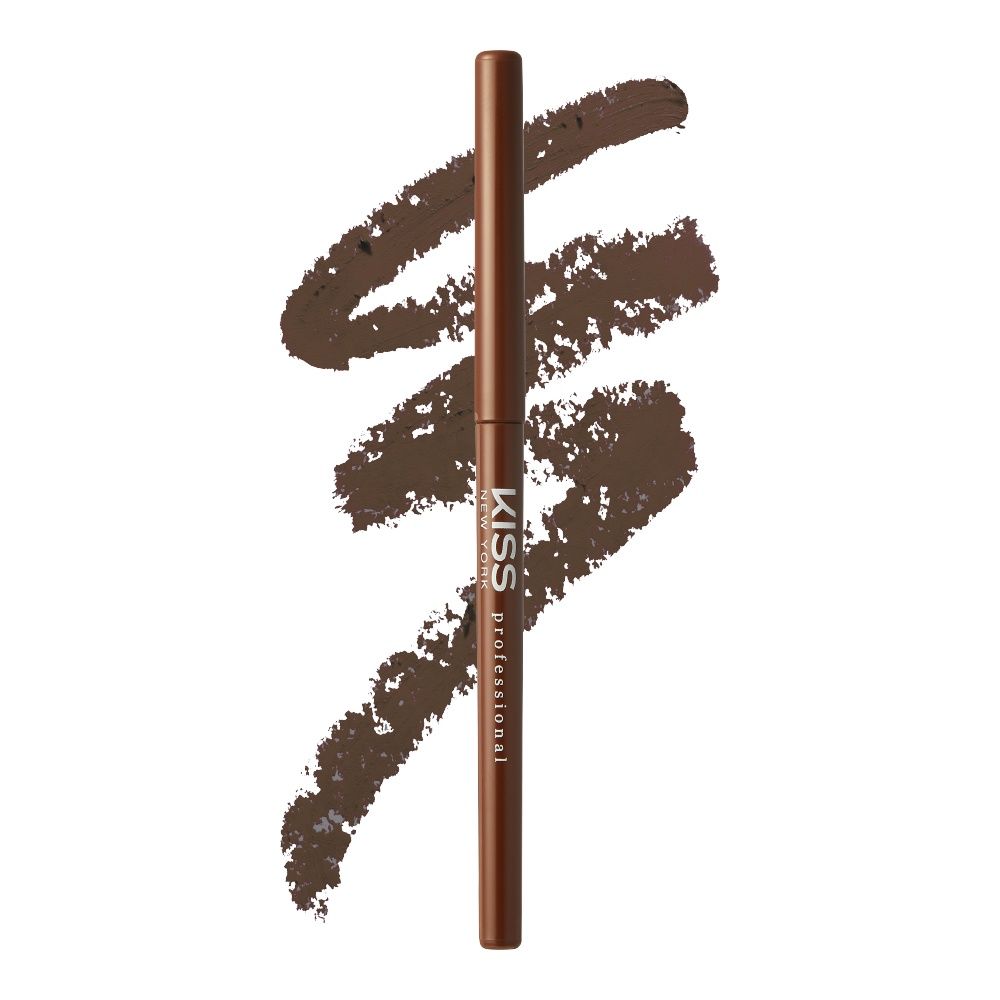 KISS NEW YORK PROFESSIONAL LUXURY INTENSE LIP LINER, Color: BROWN