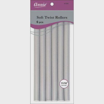 SOFT TWIST ROLLERS GRAY 10&quot;