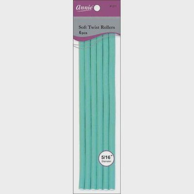 SOFT TWIST ROLLERS GREEN 7&quot;