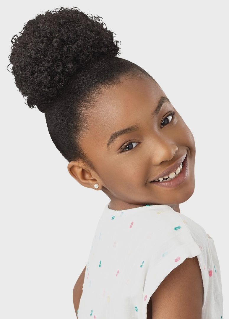 LIL LOOKS - DRAWSTRING PONYTAIL - MINI COILY PUFF