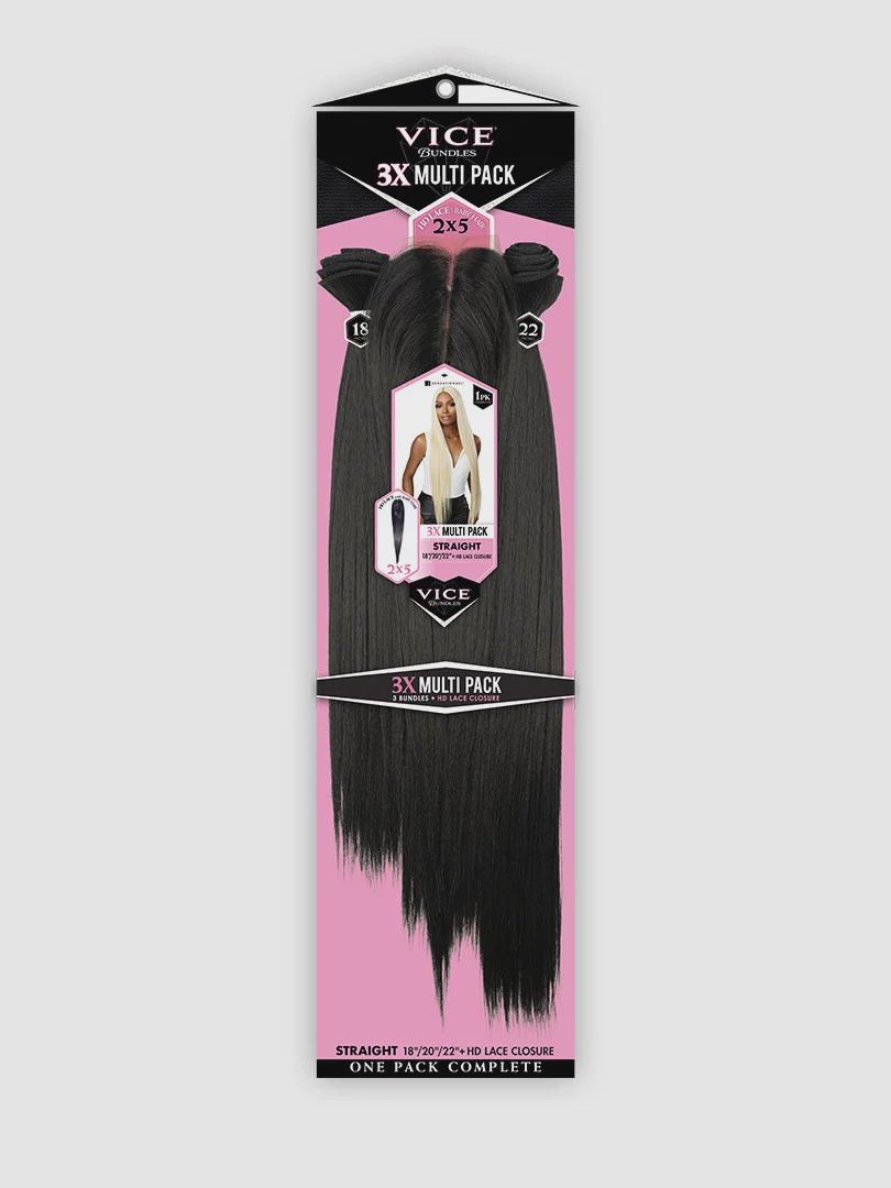 VICE BUNDLE MULTI STRAIGHT 18,20,22&quot;