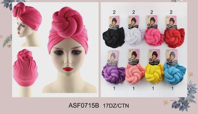 KNOTTED FASHION DESIGN TURBAN