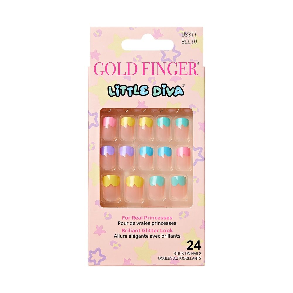 LITTLE DIVA STICKER NAILS, STYLE: PALLETTE