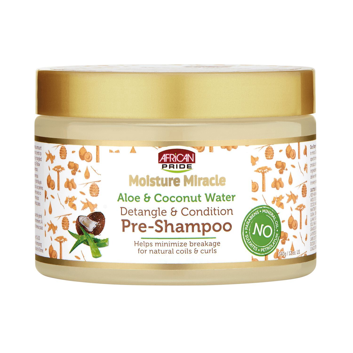 AFRICAN PRIDE MOISTURE PRE-SHAMPOO