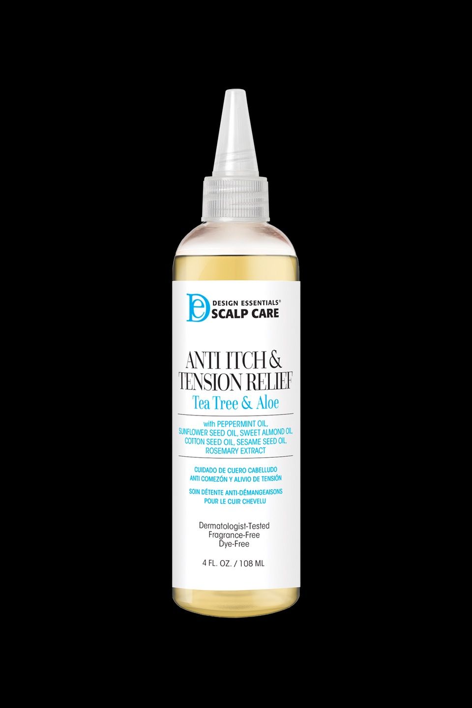 DESIGN ESSENTIALS SCALP &amp; SKIN ANTI-ITCH &amp; TENSION  RELIEF OIL