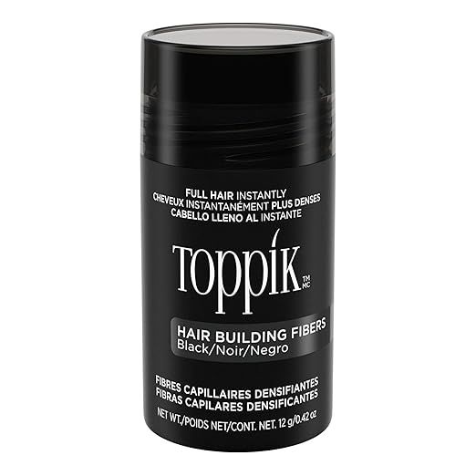 TOPPIK HAIR BUILDING FIBERS [BLACK]