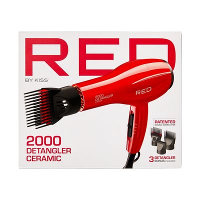 RED 2000 CERAMIC DETANGLER DRYER