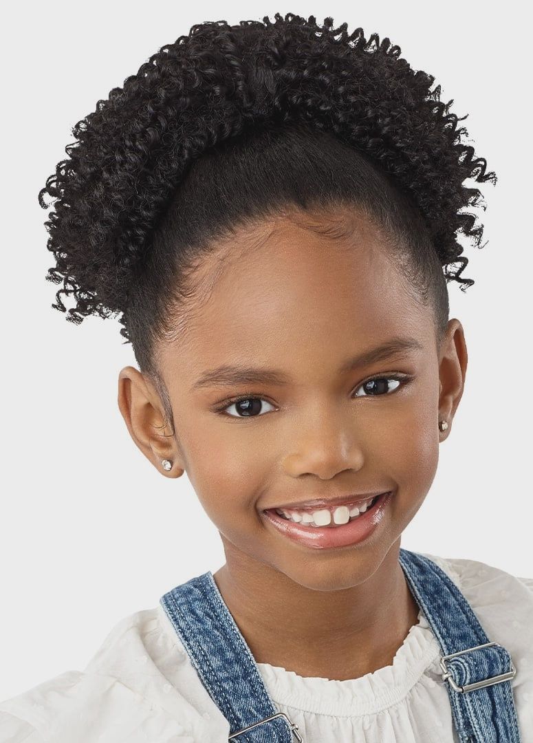 LIL LOOKS - DRAWSTRING PONYTAIL - SPRINGY COILS 8&quot;