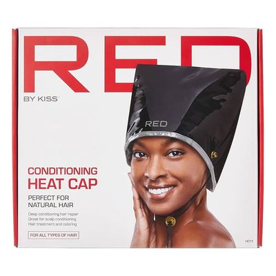 RED CONDITIONING HEAT CAP