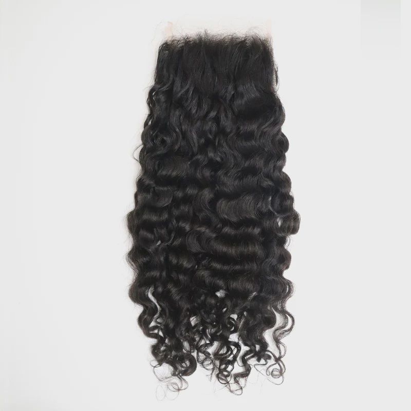 ELOURE HAIR CO. - 5X5 BURMESE WAVY CURL CLOSURE [NATURAL]