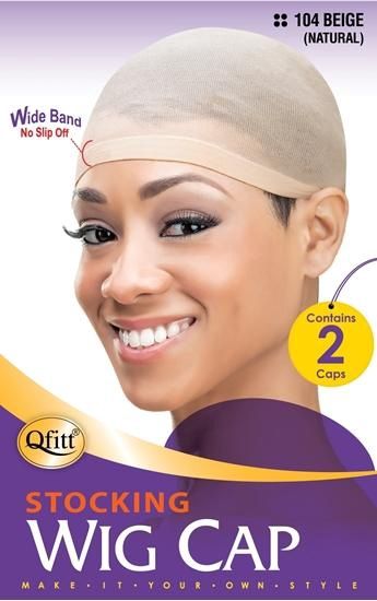 QFITT STOCKING WIG CAP, Color: NATURAL