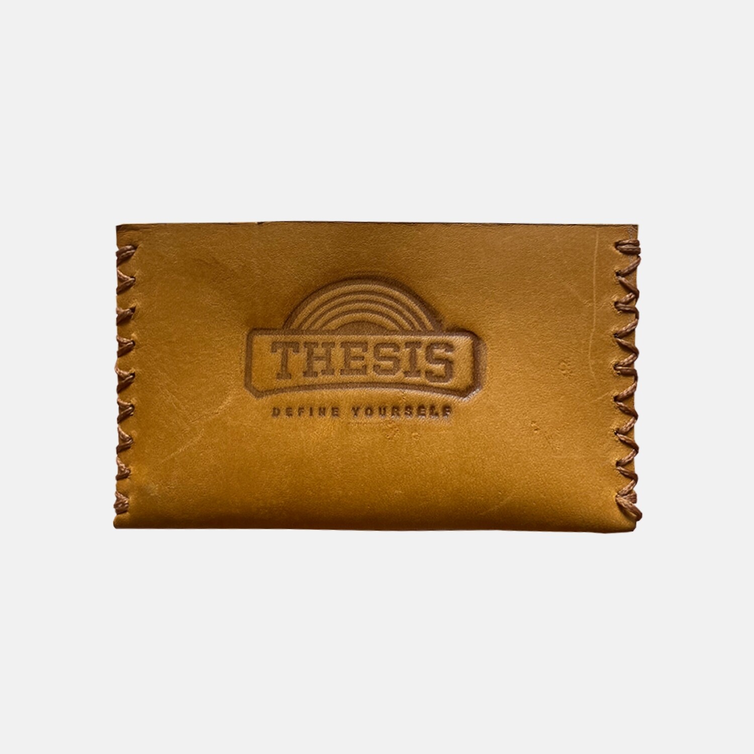THESIS TAN SQUARE CARDHOLDER