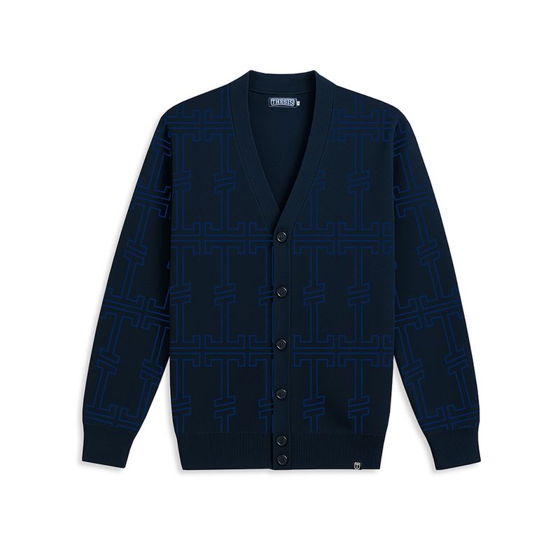 CLASSIC T-BLUE-CARDIGAN