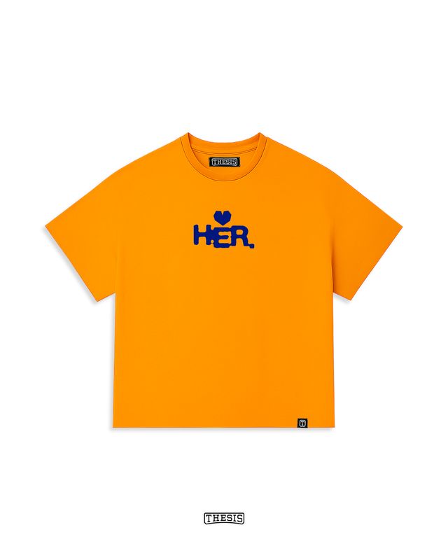 ORANGE H.E.R T-SHIRT